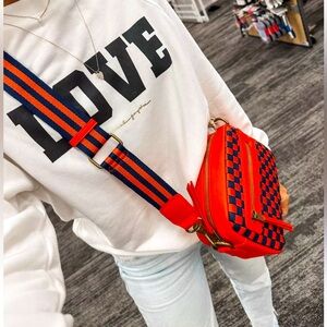 Universal Thread Red and Blue Crossbody Bag